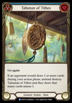 Talisman of Tithes (Regular) - Everfest - First