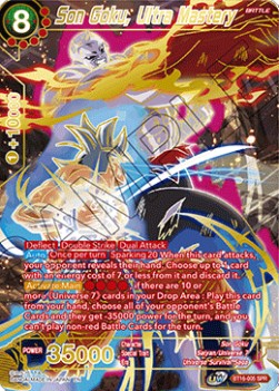 Son Goku, Ultra Mastery (V.2 - Special Rare) - Realm of the Gods
