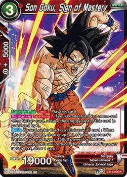 Son Goku, Sign of Mastery - Realm of the Gods