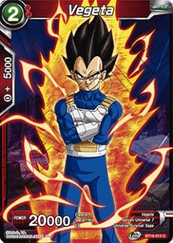 Vegeta (BT16-013) - Realm of the Gods