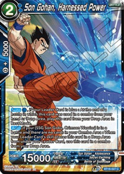 Son Gohan, Harnessed Power - Realm of the Gods