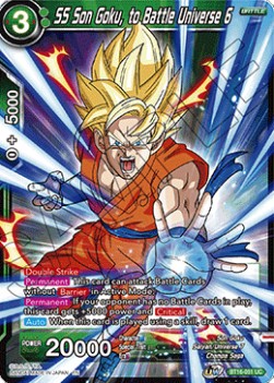 SS Son Goku, to Battle Universe 6 - Realm of the Gods