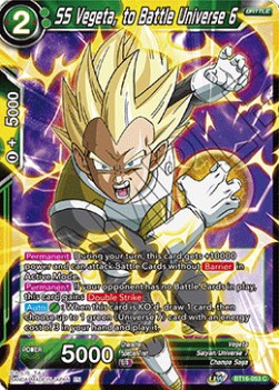 SS Vegeta, to Battle Universe 6 - Realm of the Gods
