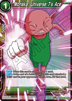 Monaka, Universe 7's Ace - Realm of the Gods