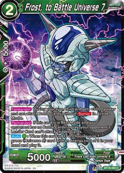 Frost, to Battle Universe 7 - Realm of the Gods