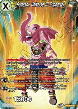 Rumsshi, Universe 10 Supporter - Realm of the Gods