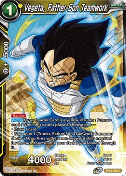 Vegeta, Father-Son Teamwork - Realm of the Gods