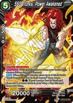 SSG Trunks, Power Awakened (V.1 - Super Rare) - Realm of the Gods