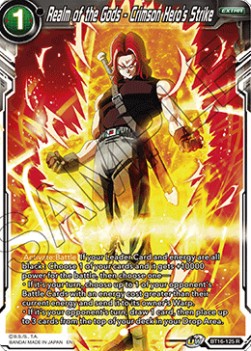 Realm of the Gods - Crimson Hero's Strike (V.1 - Rare) - Realm of the Gods