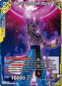 Beerus, Combative Impulse - Realm of the Gods