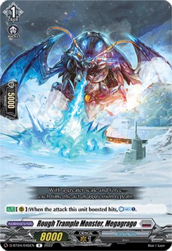 Rough Trample Monster, Megagrago [D Format] (V.1 - Rare) - Awakening of Chakrabarthi