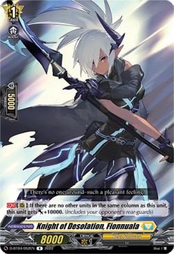 Knight of Desolation, Fionnuala [D Format] (V.1 - Rare) - Awakening of Chakrabarthi