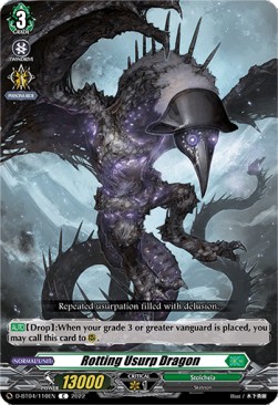 Rotting Usurp Dragon [D Format] (V.1 - Common) - Awakening of Chakrabarthi