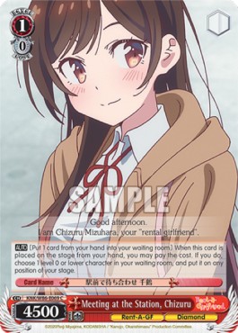 Meeting at the Station, Chizuru - Rent-A-Girlfriend