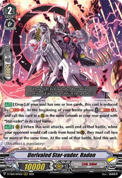 Unrivaled Star-vader, Radon [V Format] - V Clan Collection Vol.4