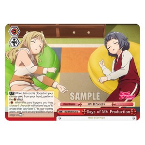 Days of MV Production - Poppin’Party×Roselia