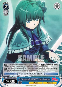 "Avant-garde HISTORY" Rinko Shirokane - Poppin’Party×Roselia