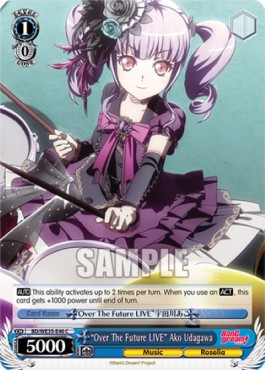 "Over The Future LIVE" Ako Udagawa - Poppin’Party×Roselia