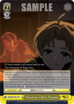 Previous Life's Trauma - Mushoku Tensei: Jobless Reincarnation