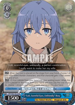 "Loli, Scornful Eyes, Unfriendly" Roxy (V.1 - Trial Deck) - Mushoku Tensei: Jobless Reincarnation