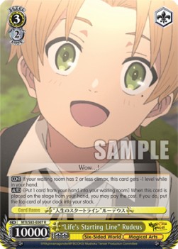 "Life's Starting Line" Rudeus (V.1 - Rare) - Mushoku Tensei: Jobless Reincarnation