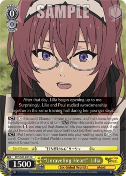 "Unraveling Heart" Lilia - Mushoku Tensei: Jobless Reincarnation