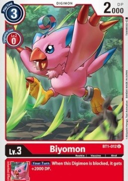 Biyomon (BT1-012) - Release Special Booster v1.0