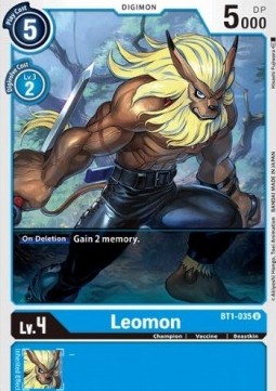 Leomon (BT1-035) - Release Special Booster v1.0
