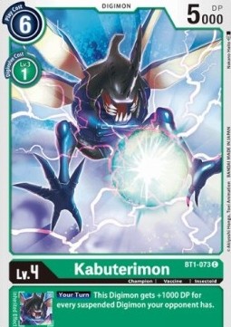 Kabuterimon (BT1-073) - Release Special Booster v1.0