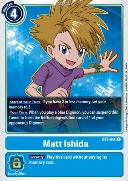 Matt Ishida (BT1-086) - Release Special Booster v1.0