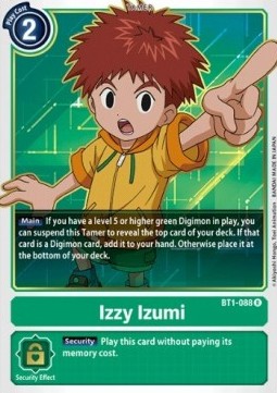 Izzy Izumi (BT1-088) - Release Special Booster v1.0