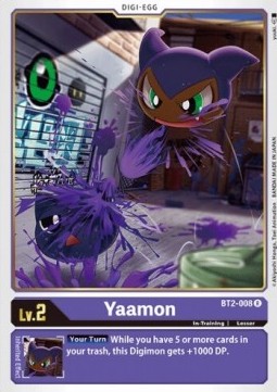 Yaamon (BT2-008) - Release Special Booster v1.0