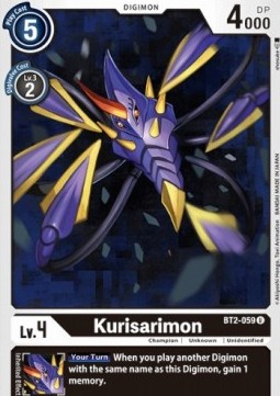Kurisarimon (BT2-059) - Release Special Booster v1.0