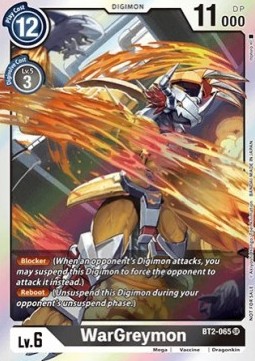 WarGreymon (BT2-065) - Classic Collection