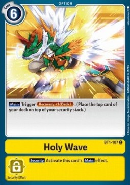 Holy Wave (BT1-107) - Release Special Booster v1.5