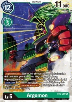 Argomon (BT2-050) - Release Special Booster v1.5