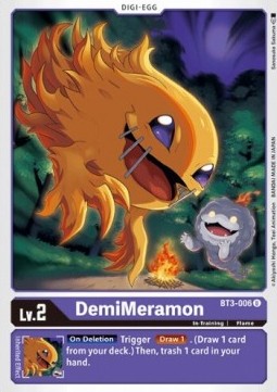 DemiMeramon (BT3-006) - Release Special Booster v1.5