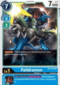 Paildramon (BT3-027) - Release Special Booster v1.5