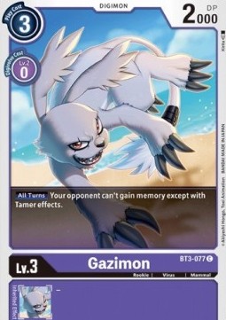Gazimon (BT3-077) - Release Special Booster v1.5