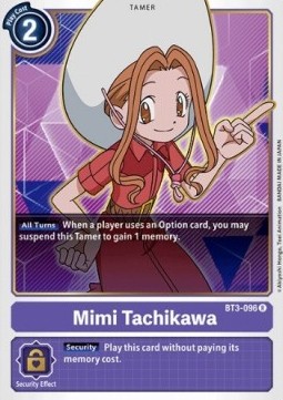 Mimi Tachikawa (BT3-096) - Release Special Booster v1.5
