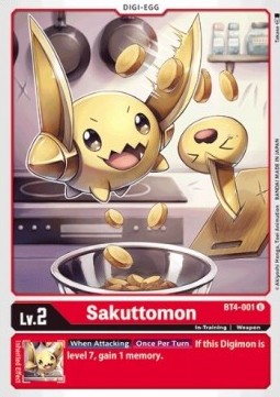Sakuttomon (BT4-001) - Great Legend