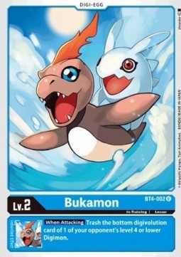 Bukamon (BT4-002) - Great Legend