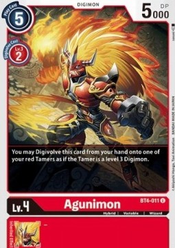 Agunimon (BT4-011) (V.1) - Great Legend