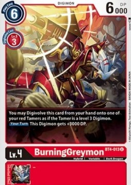 BurningGreymon (BT4-013) - Great Legend