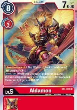Aldamon (BT4-016) - Great Legend