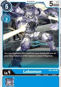 Lobomon (BT4-025) (V.1) - Great Legend