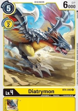 Diatrymon (BT4-040) - Great Legend