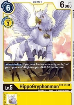 HippoGryphonmon (BT4-044) - Great Legend
