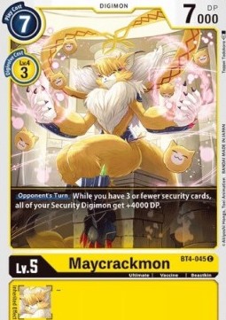 Maycrackmon (BT4-045) - Great Legend
