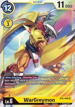 WarGreymon (BT4-048) (V.1) - Great Legend